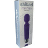 Shibari Mini Halo Wireless Massage Wand with 20 Vibration Patterns - Purple