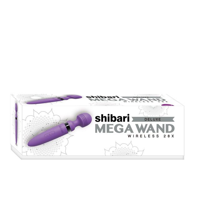 Shibari Deluxe Mega wireless massage wand 28X - Purple