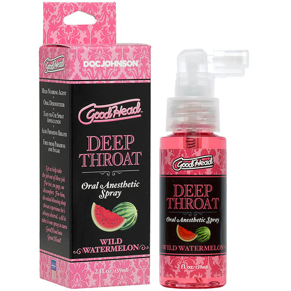GoodHead Deep Throat Spray - Wild Watermelon Flavour