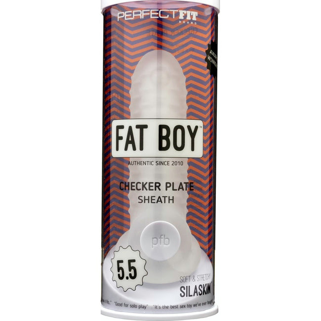 Fat Boy Checker Plate Sheath 5.5in