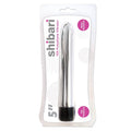 Shibari 10X Pulsations Vibrator 5in Silver