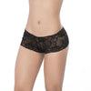 Lace Boyshort Black S