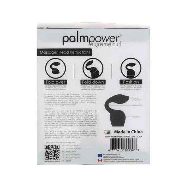 PalmPower attachment - Extreme Pleasure Cap - Black