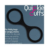 Quickie silicone cuffs Medium - Black