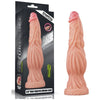 Quasimodo - dual layered Platinum Silicone Cock 9.5in Flesh