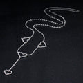 Back chains body chains in glittering crystal 6 design choices