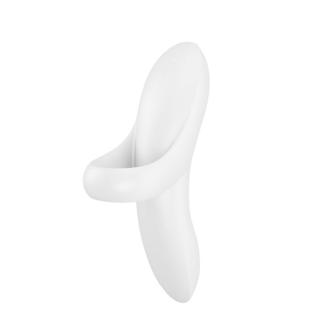 Satisfyer Bold Lover - White USB Rechargeable Finger Stimulator