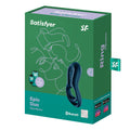 Satisfyer Epic Duo - Navy  USB Rechargeable Cock & Balls Ring with App Control