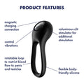 Satisfyer Majestic Duo -  USB Rechargeable Cock Ring