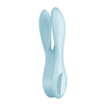 Satisfyer Threesome 1 - Light  Triple Head Vibrating Stimulator BLUE