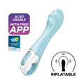 Satisfyer Air Pump Vibrator 5 -  USB Rechargeable Inflatable Vibrator with App Control