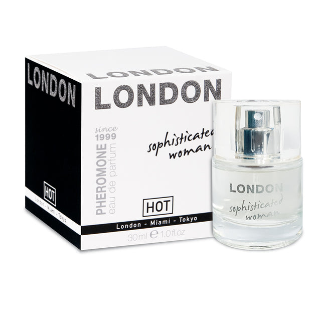 Hot Pheromone London - Sophisticated Woman - Pheromone Perfume for Women - 30 ml Bottle