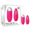 Adam & Eve Turn Me On Rechargeable Love Bullet -  8.9 cm (3.5'') USB Rechargeable Bullet with Remote
