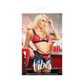 Vibes Extra Spicy Caged Bralette & Thong - S/M Size