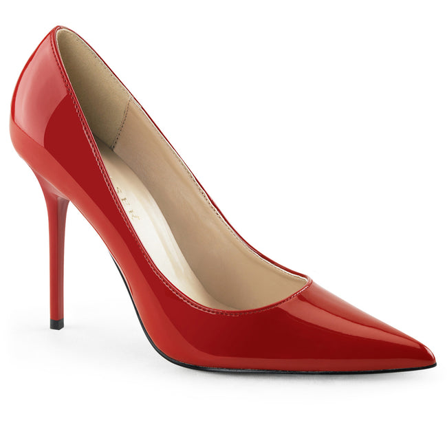 Classique 20 Pump with 4 inch heel - Red Patent