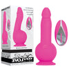 Evolved Ballistic 19 cm Rechargeable Vibrating Dong with Balls Motor & Remote