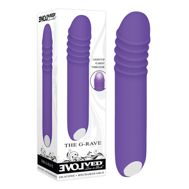 Evolved The G-Rave -  15.1 cm USB Rechargeable Vibrator