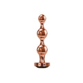 Gender X GOLD DIGGER Small Butt Plug with Black Gem Base