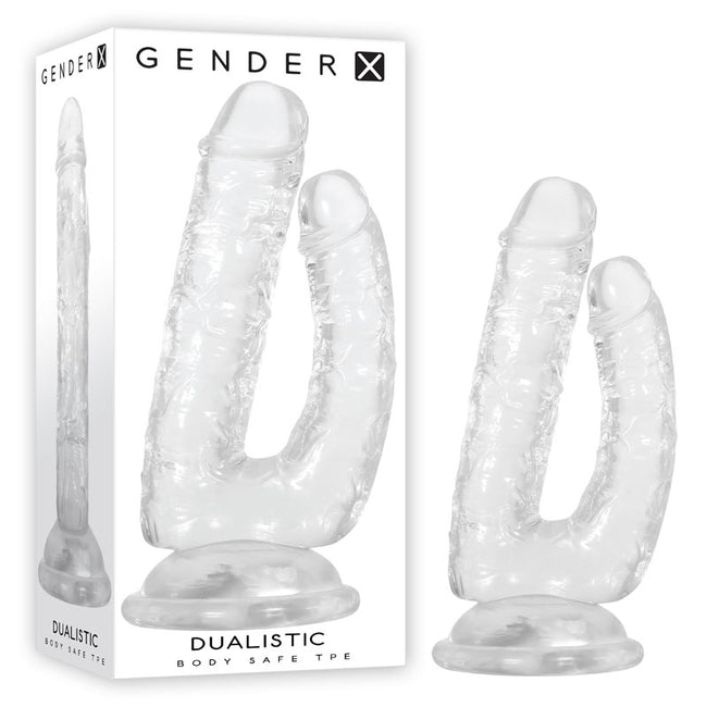 Gender X DUALISTIC -  23.5 cm Double Penetrating Dong