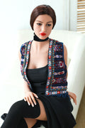 Kama 165cm tall Brunette sex doll with medium skin B84 x W56 x H86