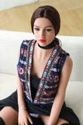 Kama 165cm tall Brunette sex doll with medium skin B84 x W56 x H86