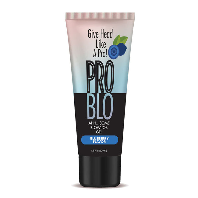 ProBlo Oral Pleasure Gel - Blueberry Flavoured Blowjob Gel - 29 ml Tube