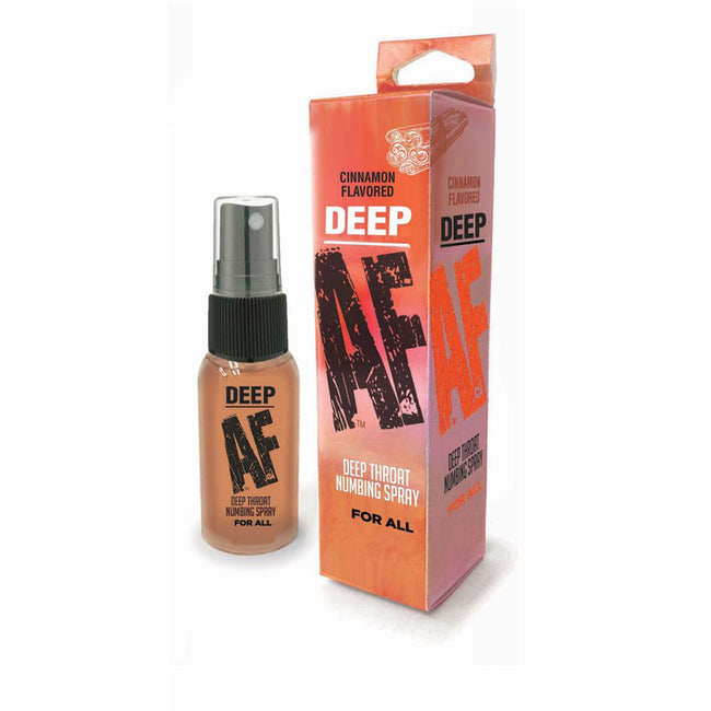 Deep AF - Cinnamon - Cinnamon Flavoured Deep Throat Spray - 29 ml