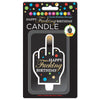 Happy Fucking BirthdayNovelty Finger up Candle