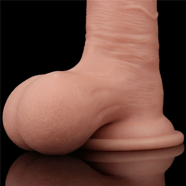 Sliding Skin Dual Layer 19.5 cm Bendable Dong