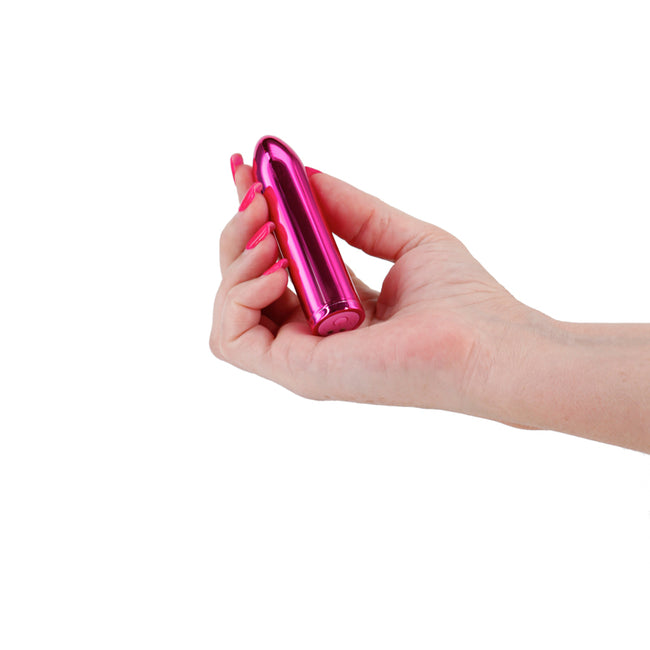 Chroma Petite 8.7 cm USB Rechargeable Bullet Vibrator - PINK
