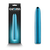 Chroma 17 cm USB Rechargeable Smooth Basic Vibrator - Metallic Teal