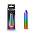 Chroma Medium size Metallic Rainbow 9 cm USB Rechargeable Mini Vibrator
