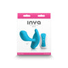 INYA Eros USB Rechargeable Internal Ride-on Vibe w. Remote BLUE