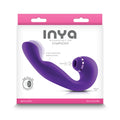 INYA Symphony 17.1 cm USB Rechargeable Vibrator with air pulse Clit sucking function - Purple
