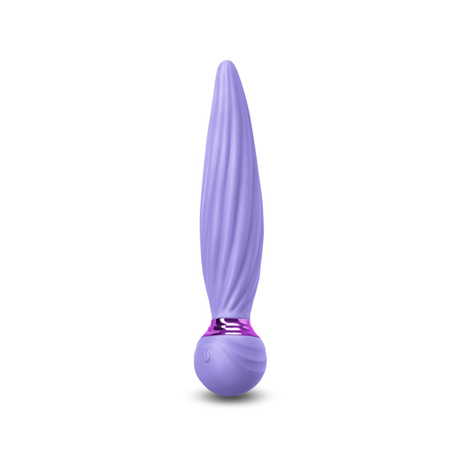 Sugar Pop Twist 16 cm USB Rechargeable Massage Wand - Purple