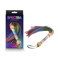 Spectra Bondage Flogger Whip - Rainbow
