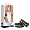 OUCH! Diamond Studded Ankle Cuffs -  Leg Restraints
