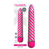 Classix Sweet Swirl Vibe -Candystriped  20.3 cm (8'') Vibrator