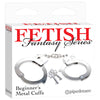 Fetish Fantasy Series Beginner's Metal Cuffs - Metal Hand Cuffs