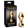 Fetish Fantasy Gold Mini Luv Plug - Gold 8.25 cm (3.25'') Butt Plug