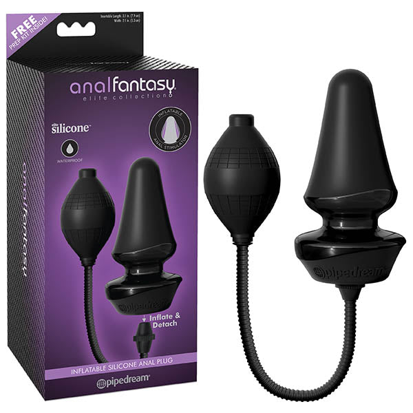 Anal Fantasy Elite Collection Inflatable Silicone Butt Plug -  12.7 cm