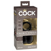 King Cock Elite The Crown Jewels Vibrating Silicone Balls -  USB Rechargeable Vibrating Cock Ring