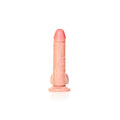 REALROCK Curved Realistic Dildo Dong with Balls 15cm - Flesh
