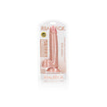 REALROCK Straight Realistic Dildo Dong with Balls 20cm - Flesh