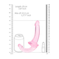REALROCK 20 cm Strapless Strap-On Pink
