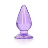REALROCK 9 cm Anal Plug - 9 cm (3.5'') Butt Plug PURPLE