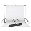 Photography backdrop set for home use. Buy online in Australia from Shhh Online. Complete photo background set with White cloth. Amateur photography, take erotic photos, make home movies