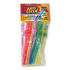 Party Pecker Sipping Straws - Coloured Dicky Straws - 10 Pack