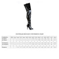 Seduce 4010 Crotch high boot with 5 inch heel - Black Patent