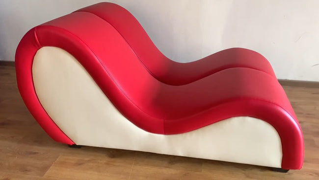 Sex Sofa Kama Sutra Chaise Tantra Chair RED WHITE